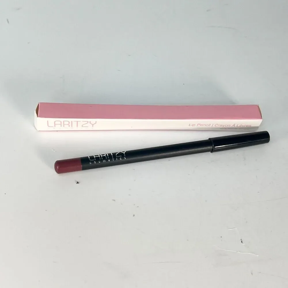 Laritzy Lip Liner Pencil Cabernet Matte Wine/Deep Red .37oz 1g Full Size NIB